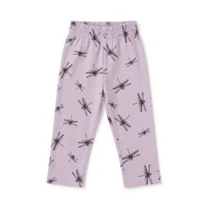 Pantalon Infantil Libélulas Lila