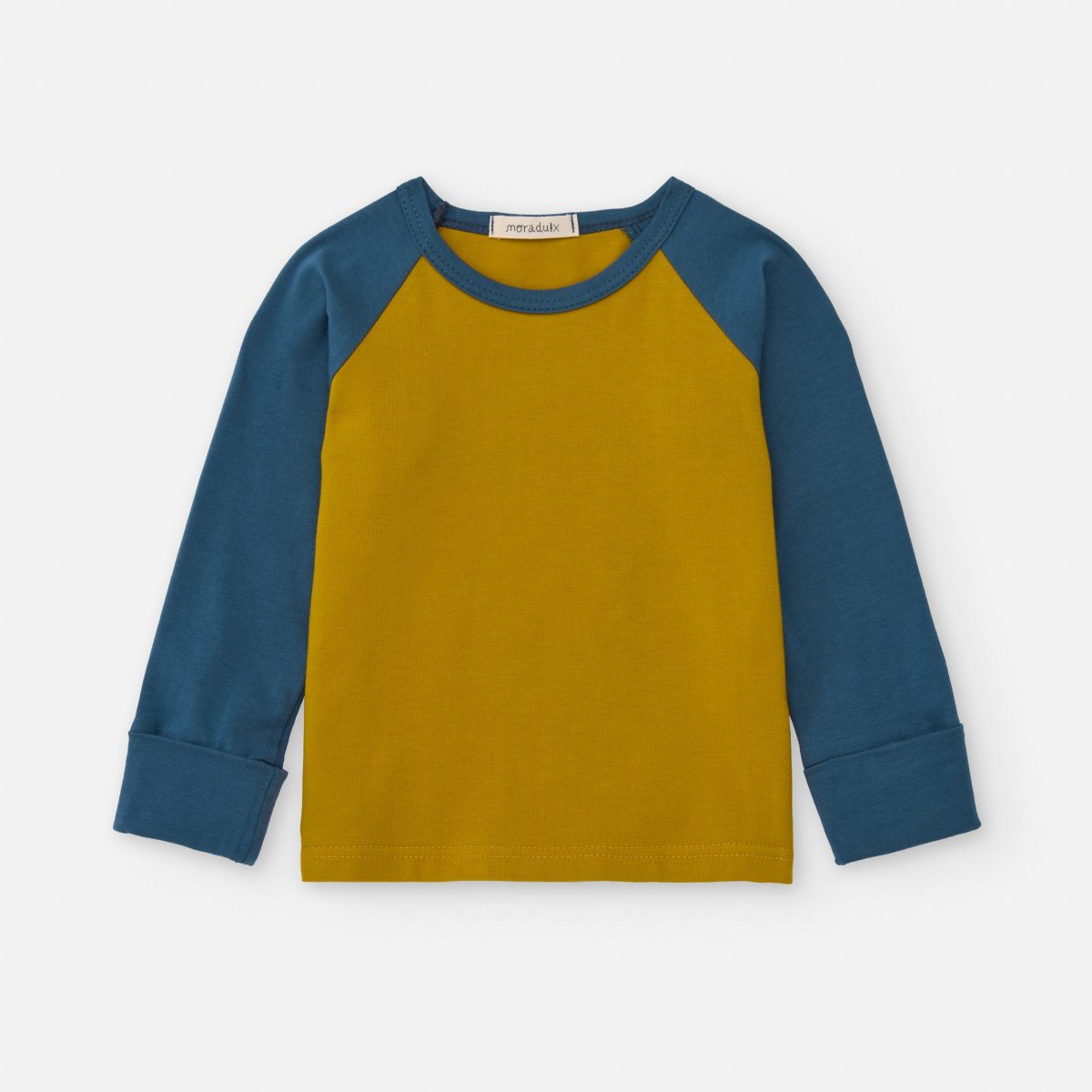 CAMISETA MANGA LARGA MOSTAZA