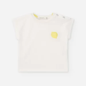 CAMISETA BABY BOLSILLO LIMÓN