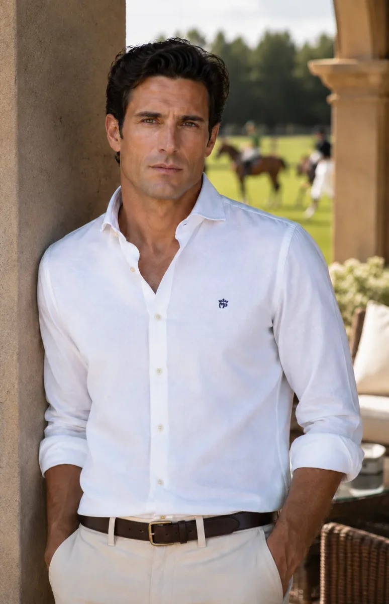 CAMISA CBRO. MP. BLANCO MOD: 194