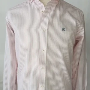 CAMISA CBRO. MP. RAYA FINA CEREZA MOD. 163