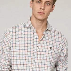 CAMISA MONTEPICAZA CUADROS MOD:205.