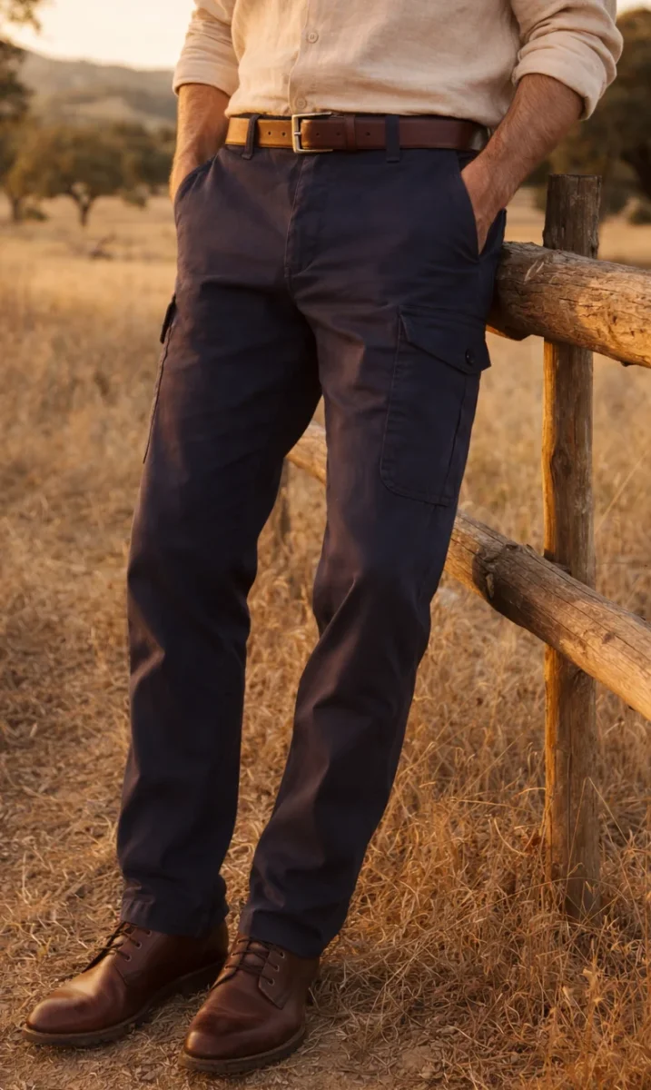 PANTALÓN CARGO CBRO. MP. MARINO