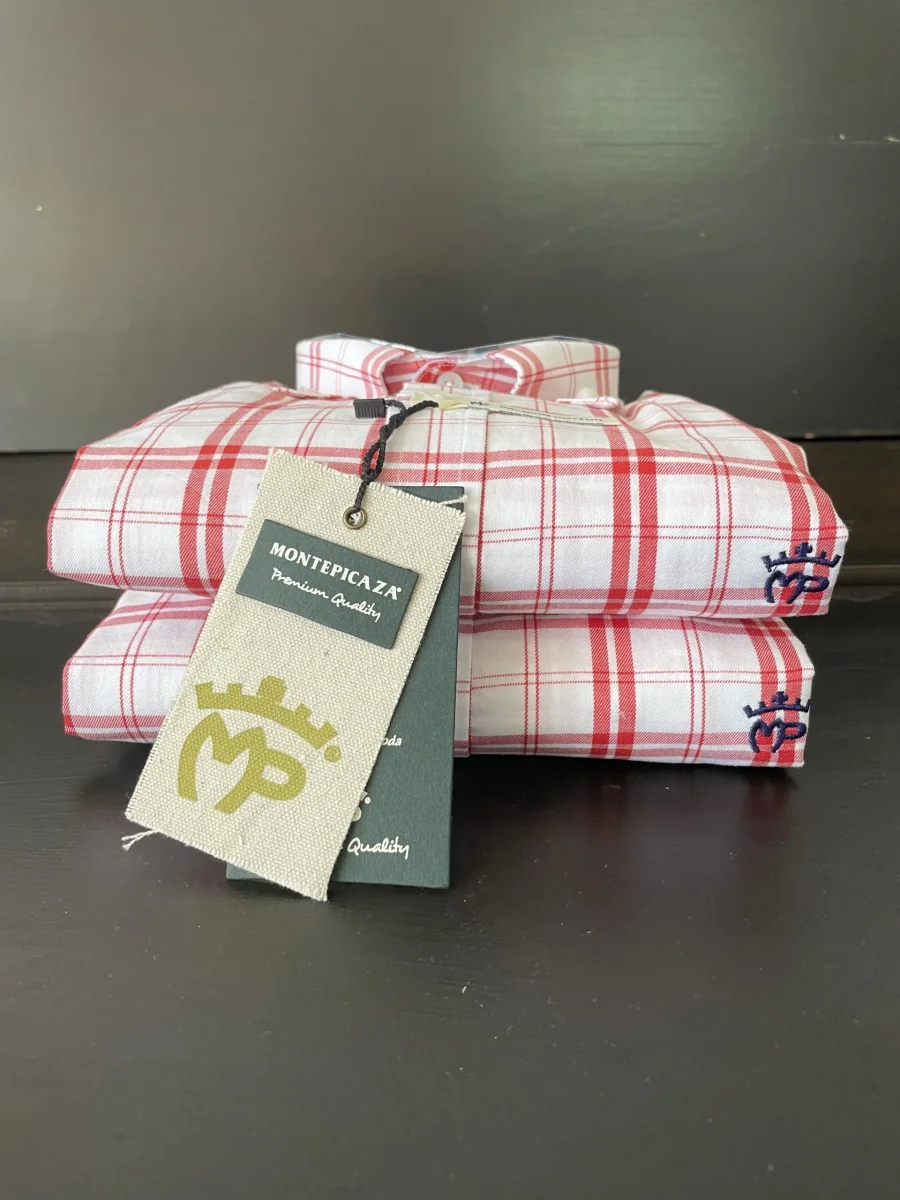 Camisa cuadros rojo Montepicaza