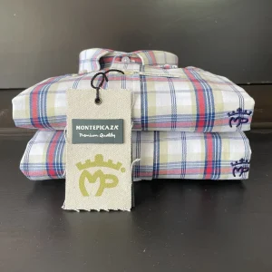Camisa cuadros verde/rojo/marino Montepicaza