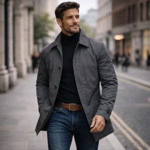 Adrian | Elegante abrigo de hombre