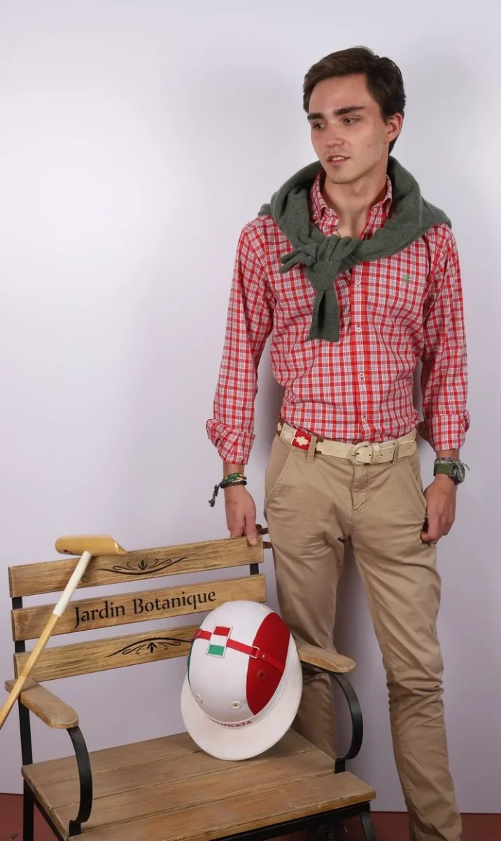 CAMISA CBRO. MP. CUADRO ROJO