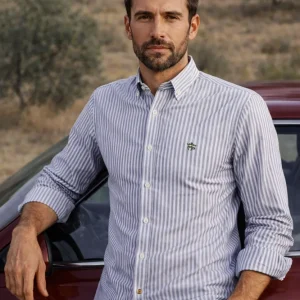 CAMISA CBRO. MP. RAYA GRIS MOD. 161