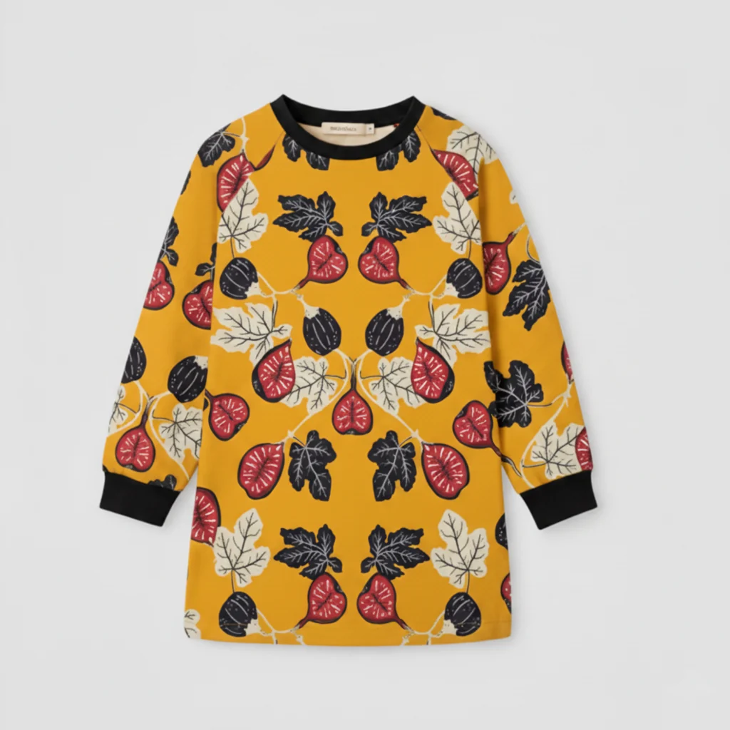Vestido Infantil Higos